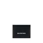 Balenciaga Cardholder Black Leather