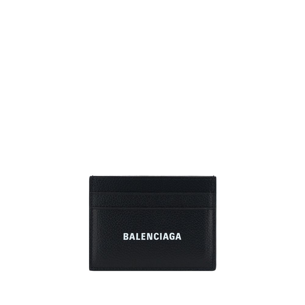 Balenciaga Cardholder Black Leather