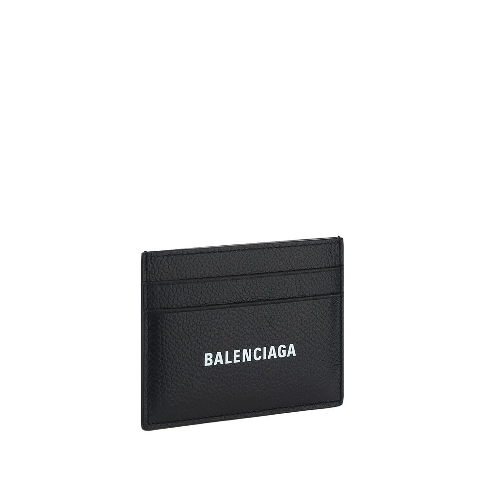 Balenciaga Cardholder Black Leather