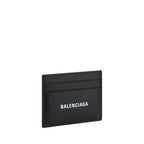 Balenciaga Cardholder Black Leather