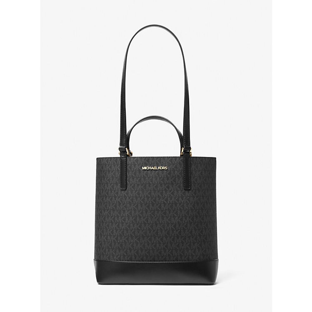 Michael Kors Kelli Large Logo Tote Bag Black