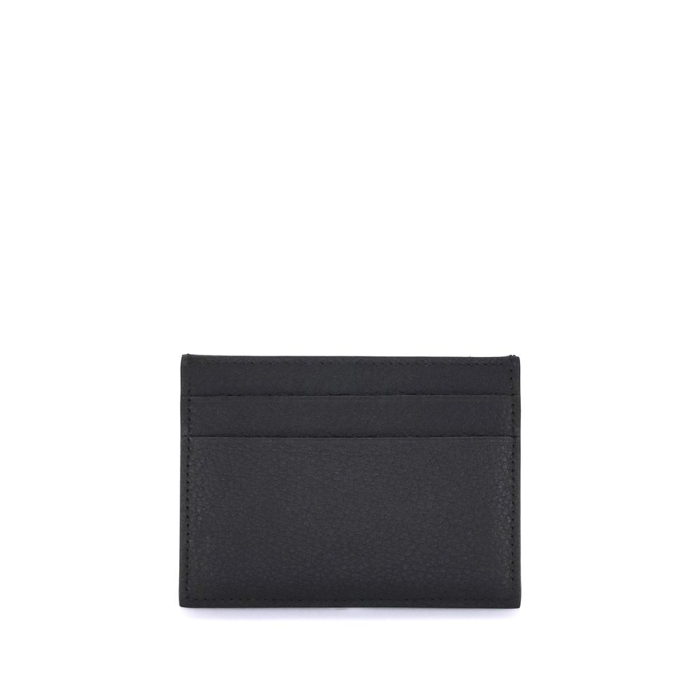Balenciaga Card Holder Black Leather