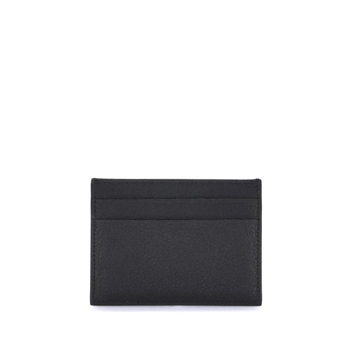 Balenciaga Card Holder Black Leather