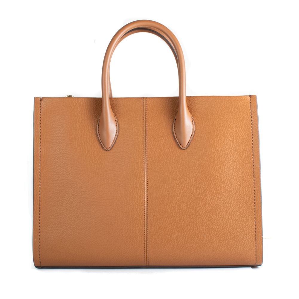 Michael Kors Mirella Large Leather Tote Bag Luggage