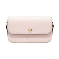 Michael Kors Jet Set Travel Medium Leather Crossbody Bag Powder Blush
