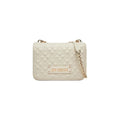 Love Moschino Small Beige Quilted Shoulder Bag