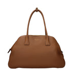 Prada Leather Shoulder Bag in Cognac