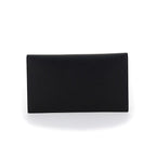Saint Laurent Cassandre Envelope Clutch Black Grain de Poudre Leather