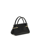 Givenchy Pinch Mini Satchel Bag in Black Grained Calfskin