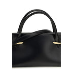 Givenchy Pinch Mini Satchel Bag in Black Grained Calfskin