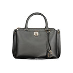 Guess Jeans Structured Satchel Bag in Black