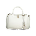 Guess Jeans White Satchel Bag