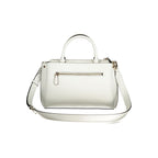 Guess Jeans Brooke White Satchel Bag