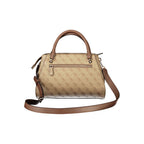 Guess Jeans Noelle II Beige Satchel Bag