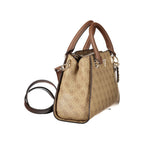 Guess Jeans Noelle II Beige Satchel Bag