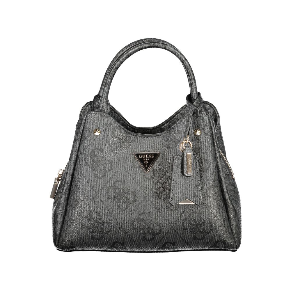 Guess Jeans Meridian II Satchel Bag in Black
