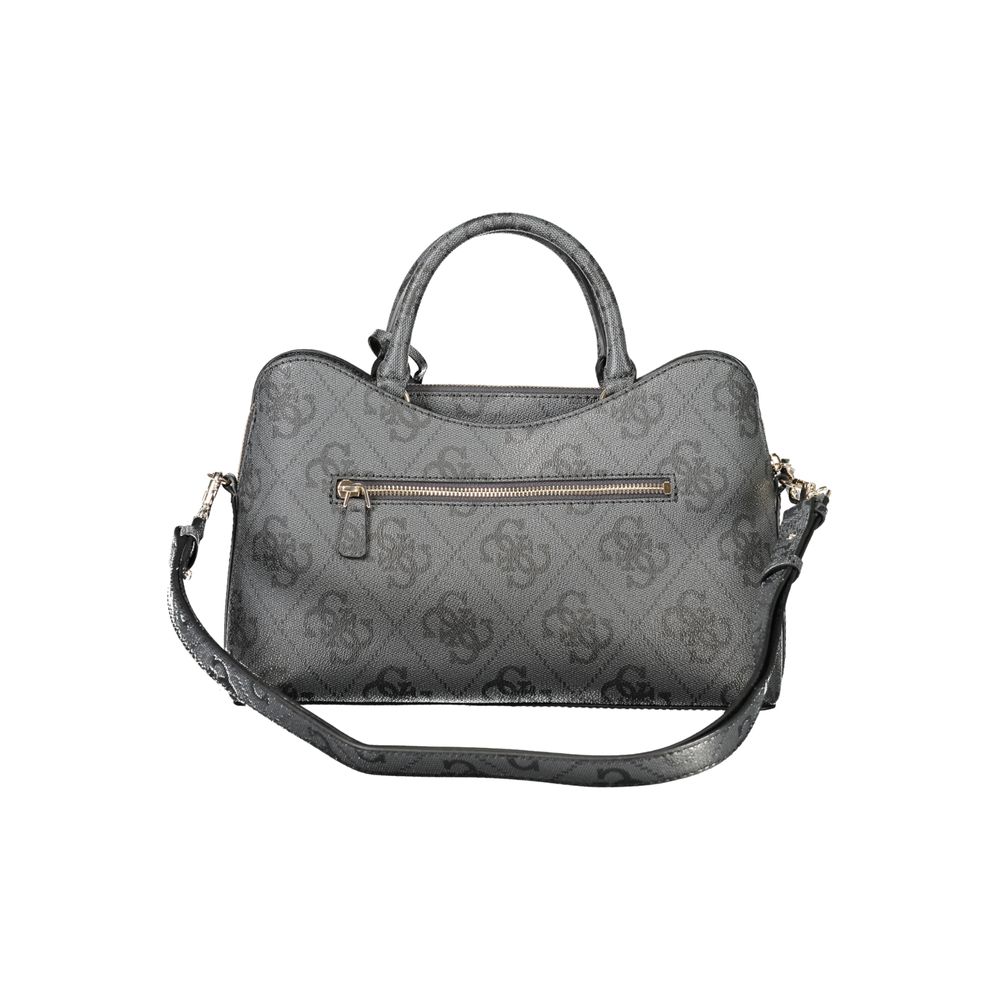 Guess Jeans Janie Logo Satchel Bag in Grey