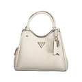 Guess Jeans Meridian II Satchel Bag in Ivory