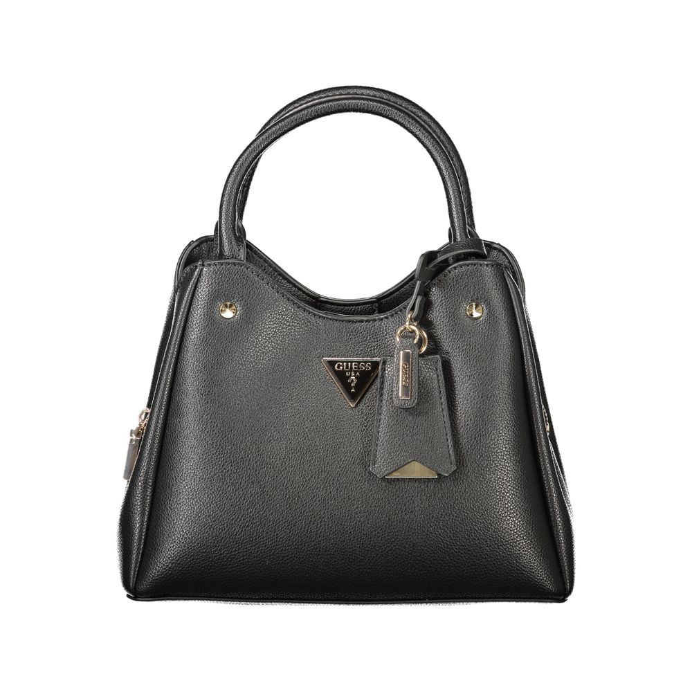 Guess Jeans Meridian II Satchel Bag in Black