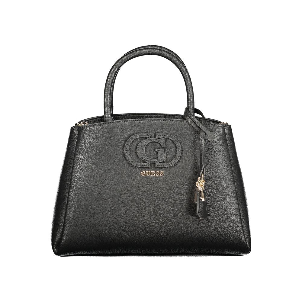 Guess Jeans Isola Satchel Bag in Black