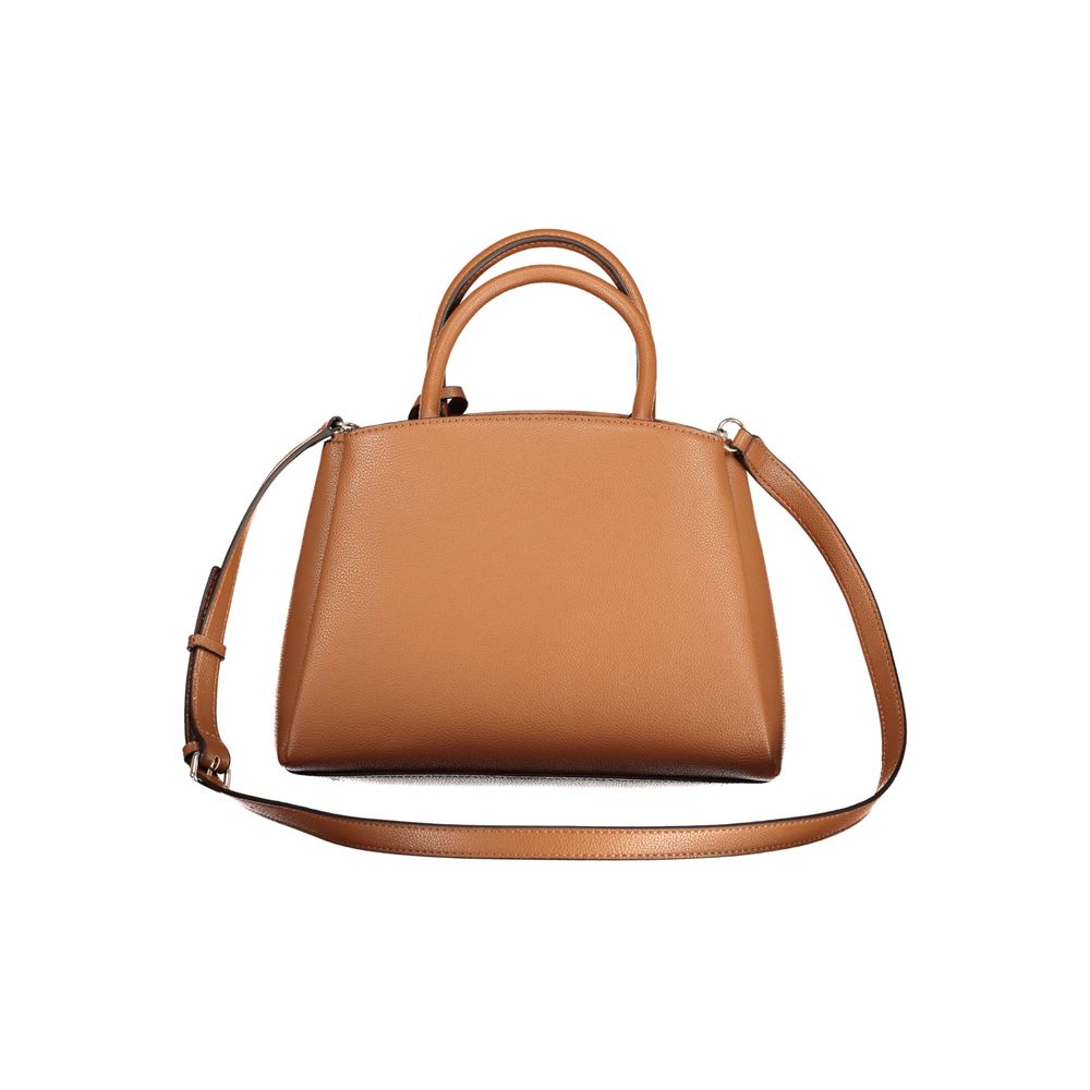 Guess Jeans Isola Satchel Bag in Cognac Brown