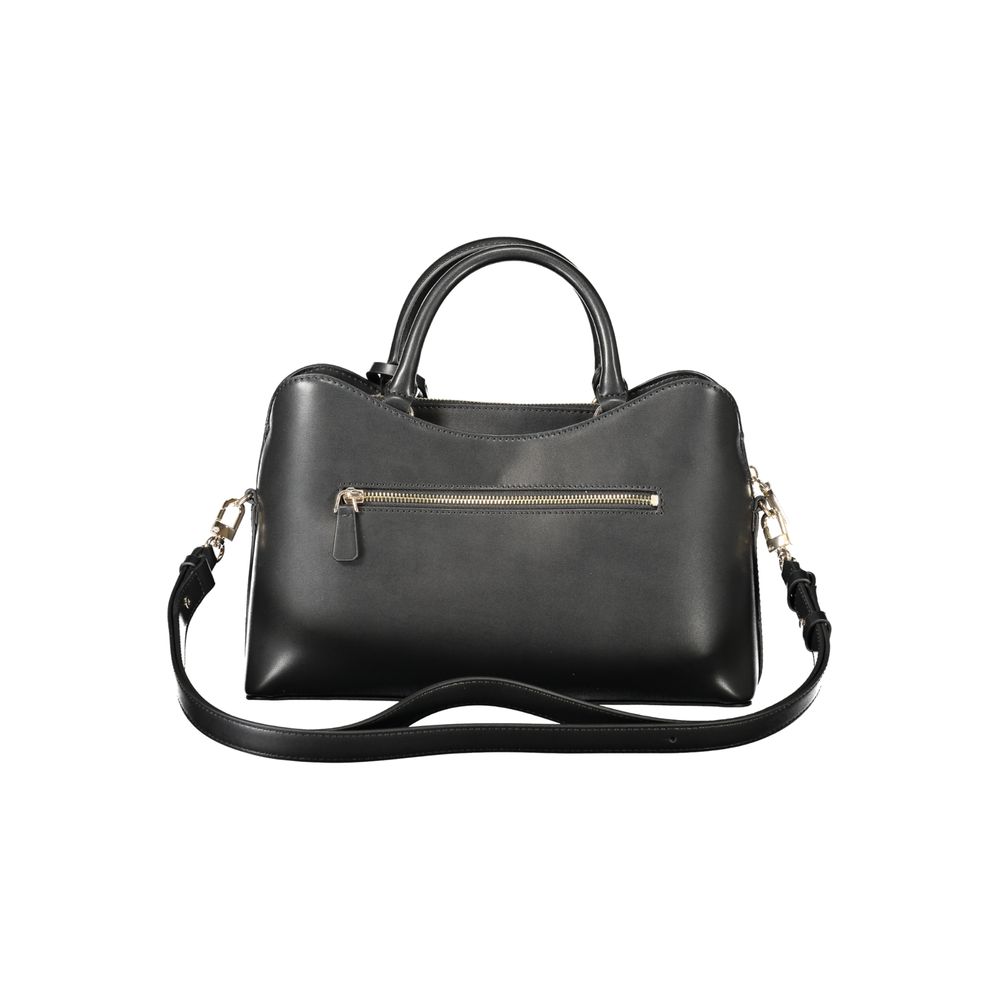 Guess Jeans Janie Satchel Bag in Black