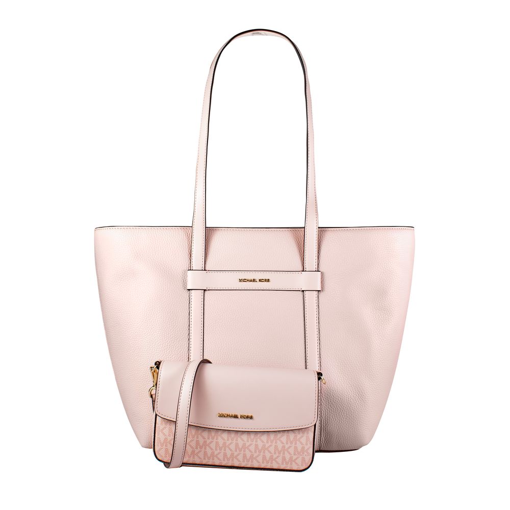 Michael Kors Jet Set Travel 2-in-1 Tote Bag and Wallet Set Powder Blush
