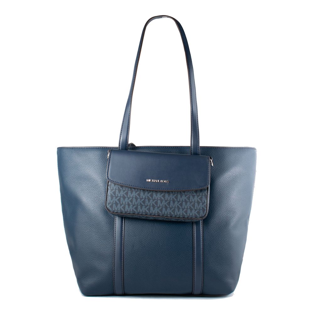 Michael Kors Jet Set Travel 2-in-1 Tote Bag and Wallet Set Navy