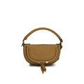 Chloé Marcie Mini Shoulder Bag Brown Calfskin