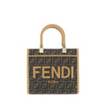 Fendi Roma Brown Shoulder Bag