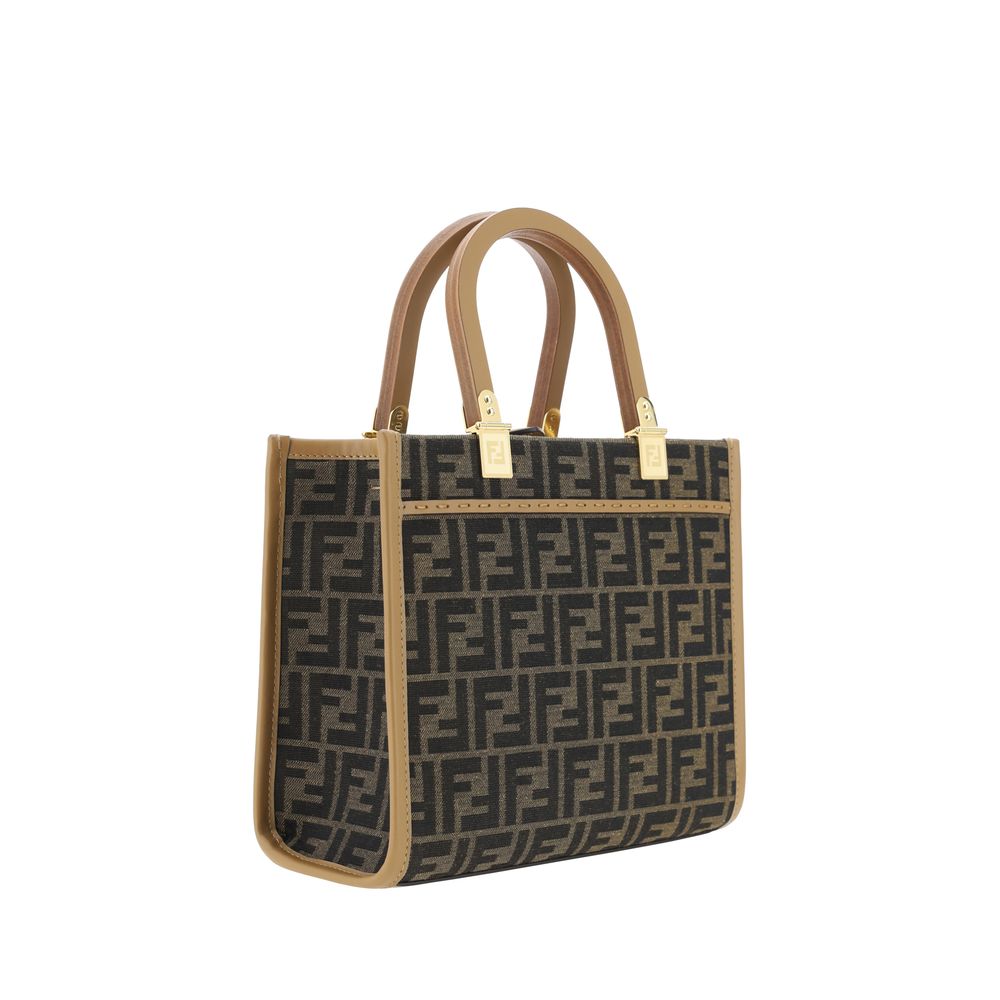 Fendi Roma Brown Shoulder Bag