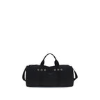 Prada Canvas Duffle Travel Bag Black