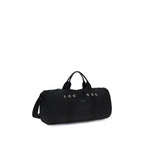 Prada Canvas Duffle Travel Bag Black