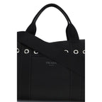 Prada Canvas Duffle Travel Bag Black