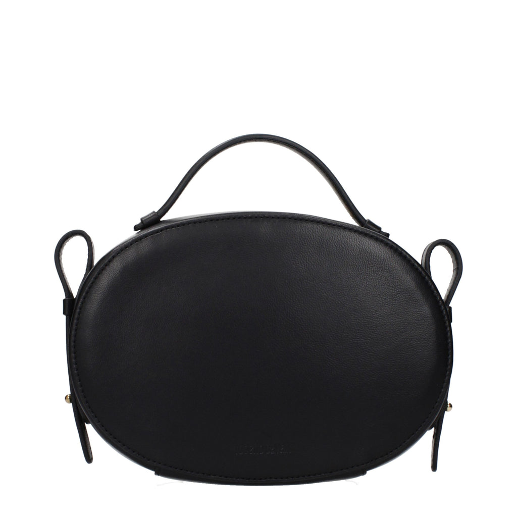 Roberto Cavalli Leather Handbag Black