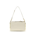 Marc Jacobs The Snapshot Shoulder Bag Beige Full-Grain Leather