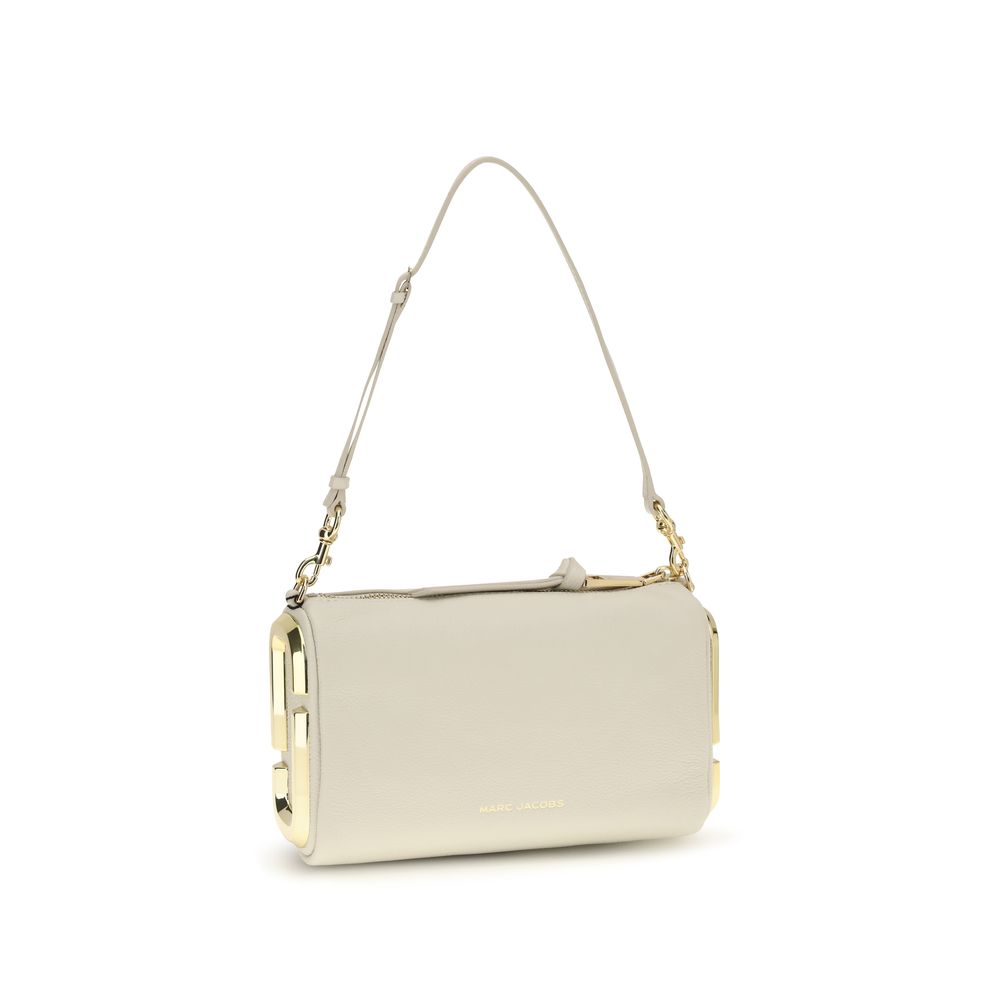 Marc Jacobs The Snapshot Shoulder Bag Beige Full-Grain Leather