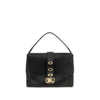 Burberry Medium Rider Leather Crossbody Bag Black