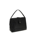 Burberry Medium Rider Leather Crossbody Bag Black