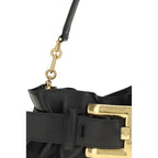 Balmain Mini Anthem Bag Black Calfskin Leather