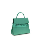 Moschino Tie Me Small Handbag Aqua Silicone