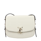 Jimmy Choo JC Crossbody Bag Milk Embossed Leather