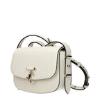 Jimmy Choo JC Crossbody Bag Milk Embossed Leather