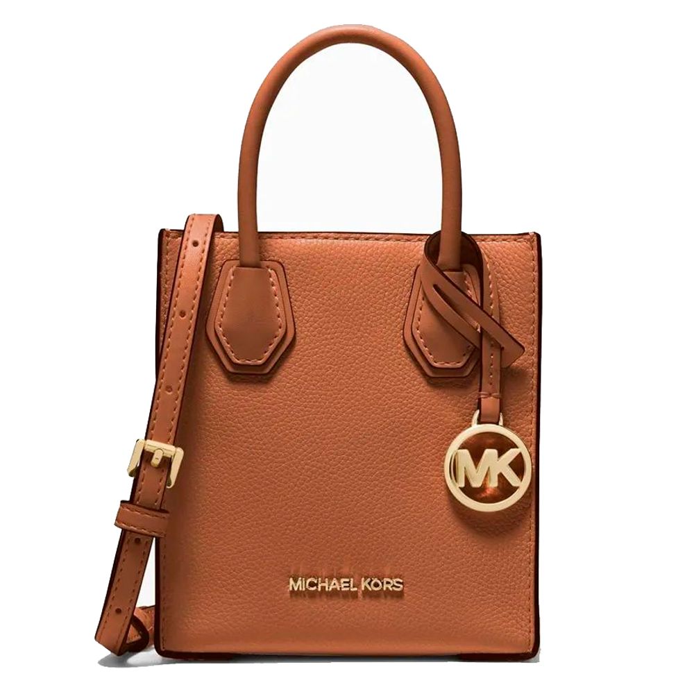 Michael Kors Mercer Extra-Small Leather Tote Bag Luggage