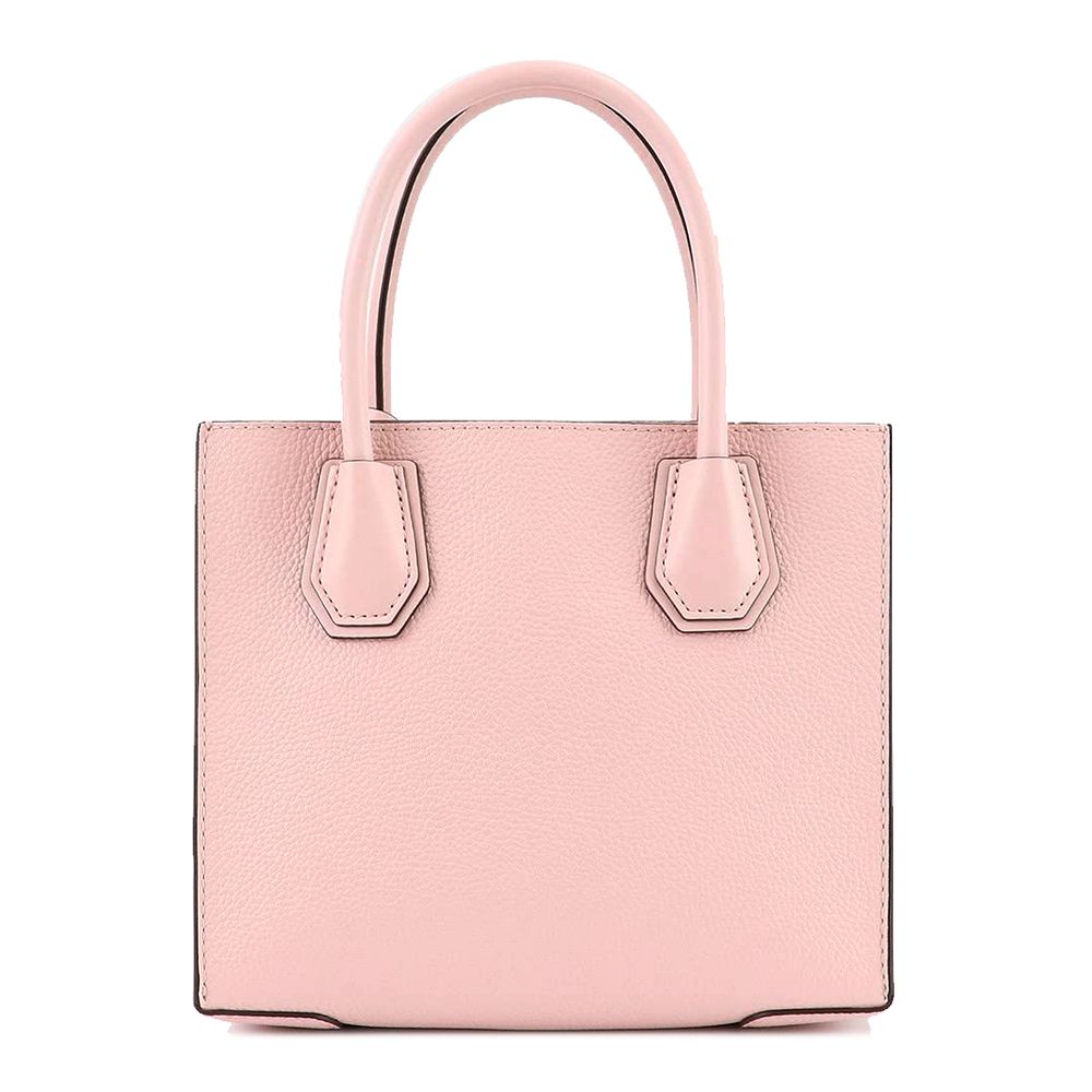 Michael Kors Mercer Medium Leather Tote Bag Powder Blush