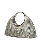 Jacquemus Le Calino Python Leather Bag Beige
