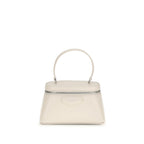 Givenchy Antigona Mini Top Handle Bag in Pearl Beige Calfskin