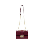 Armani Exchange Jodie Medium Chain Crossbody Bag Bordeaux