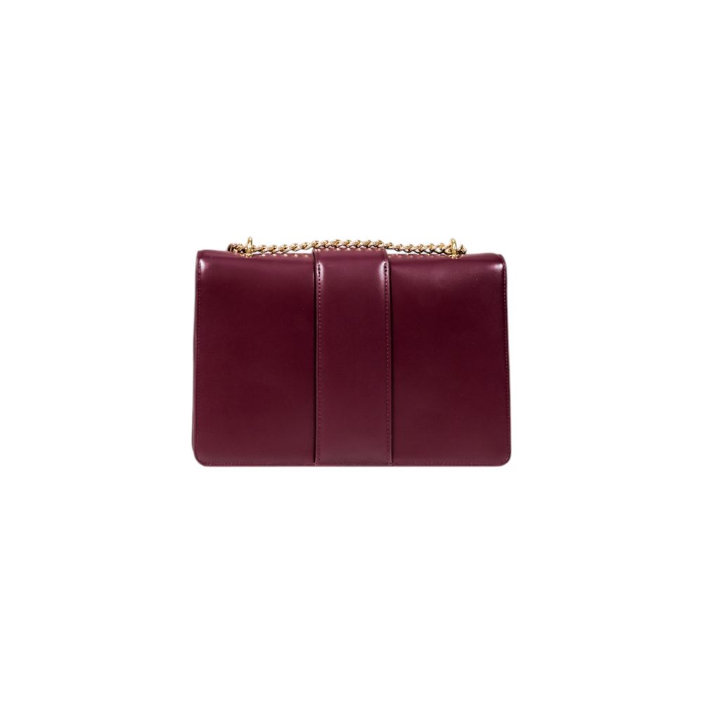 Armani Exchange Jodie Medium Chain Crossbody Bag Bordeaux