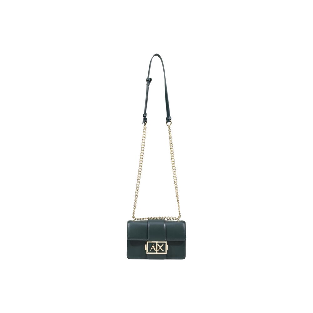 Armani Exchange Jodie Medium Chain Crossbody Bag Beat Green